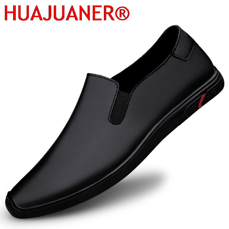 Men Formal Wear All Black - Scarpe in vera pelle Mocassini da