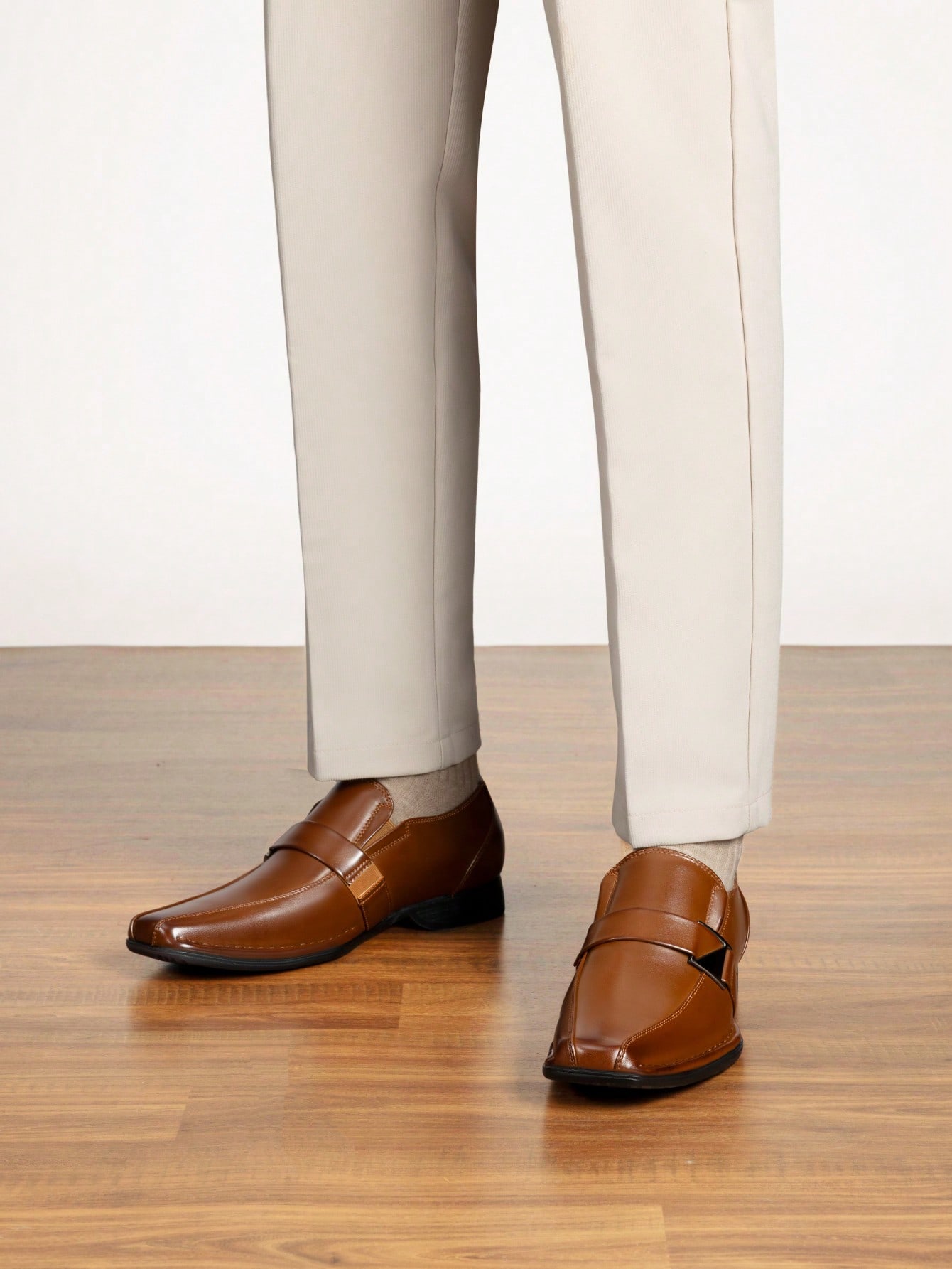 Mocassini eleganti in pelle co - Formal Men Daily Wear Footwear recensione e prezzo